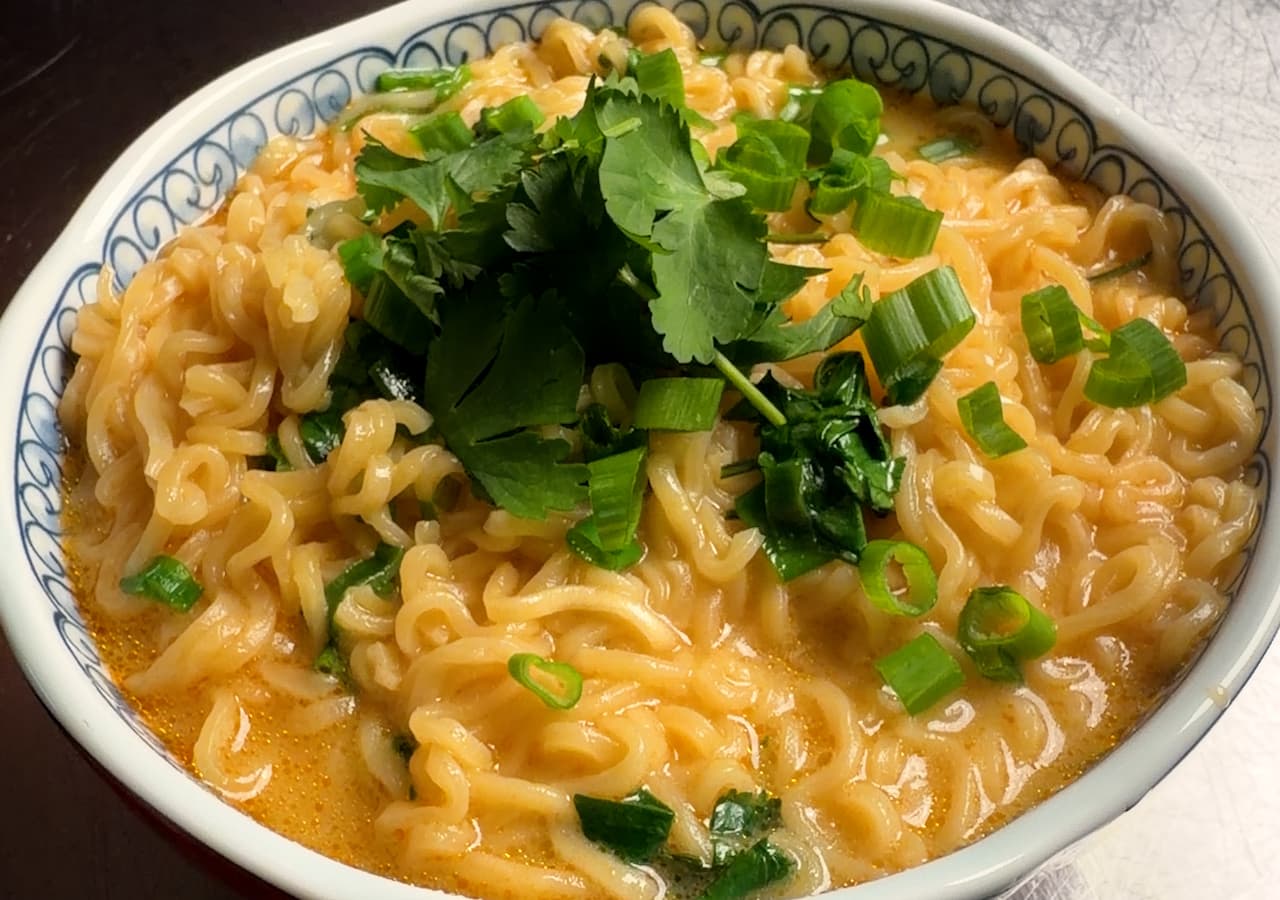 Chili Lime Coconut Noodles