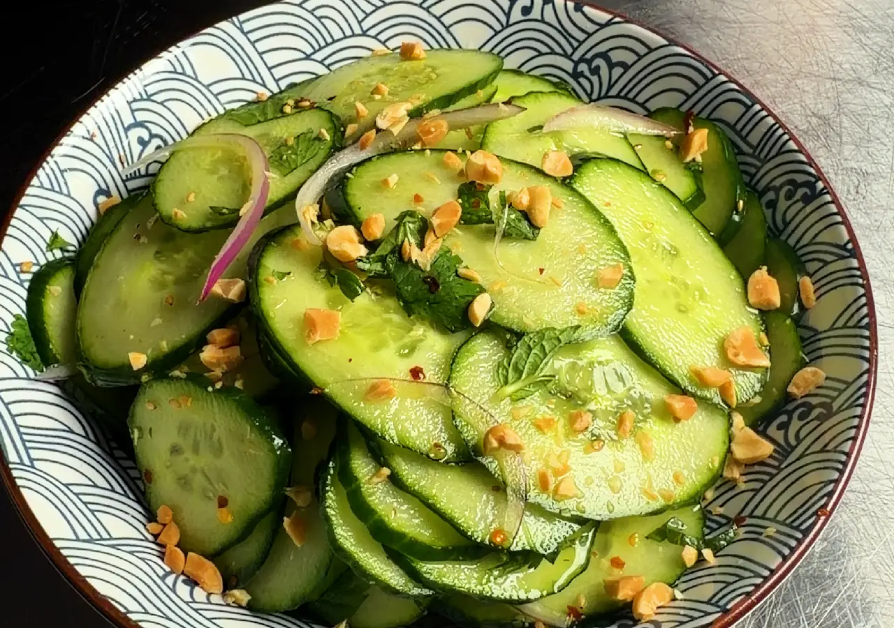 10-Minute Asian Cucumber Salad