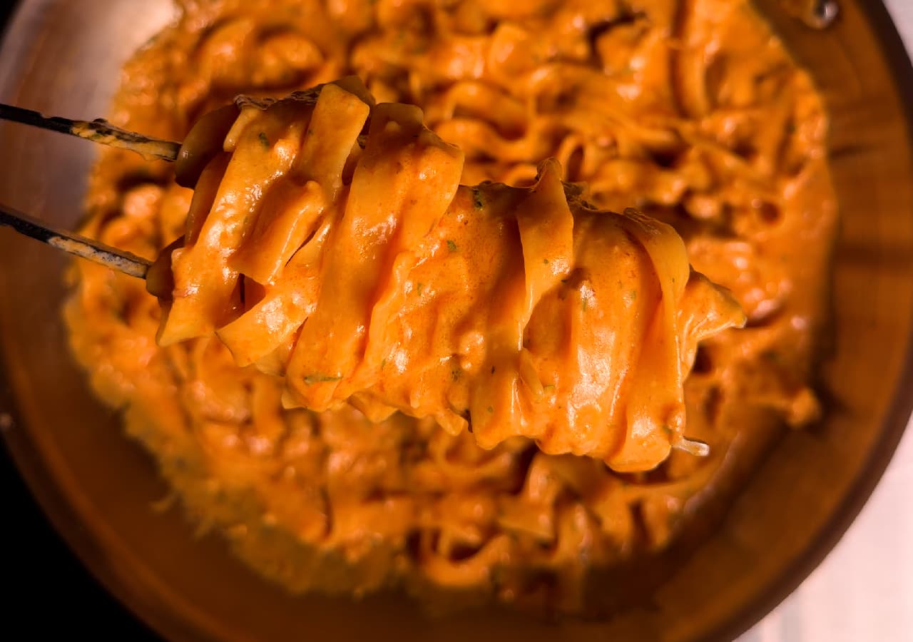 No-Vodka Vodka Chicken Pasta