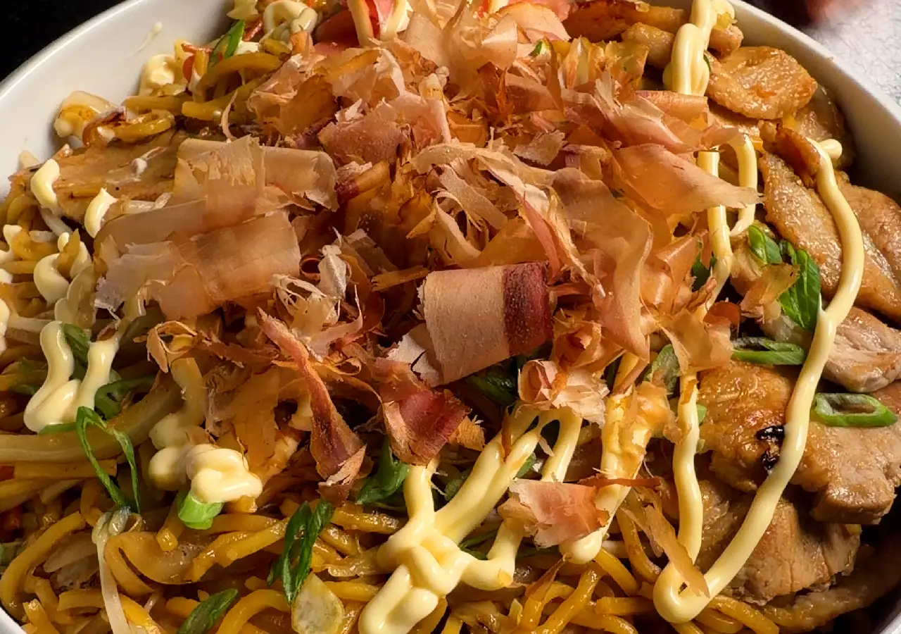 Homemade Yakisoba
