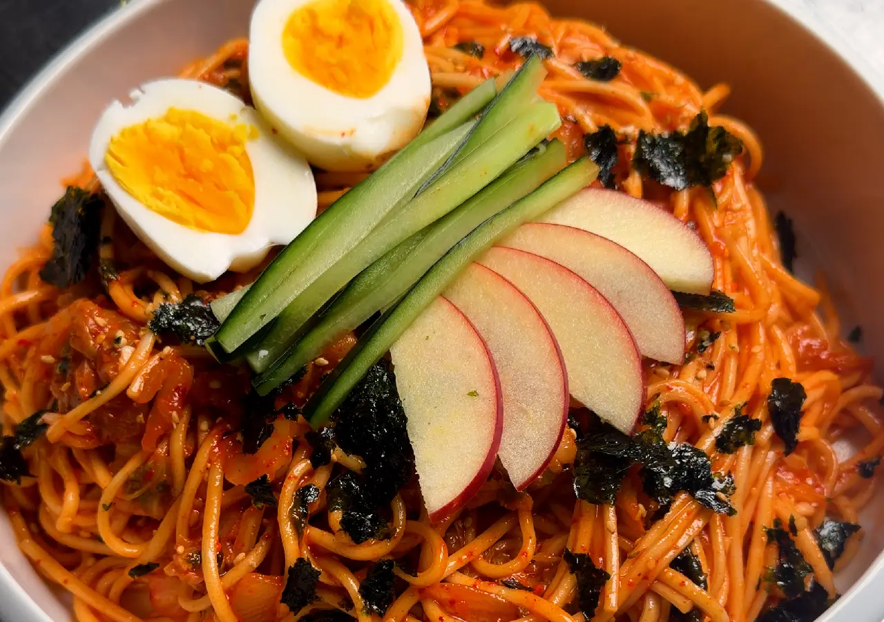 Korean Spicy Cold Noodles