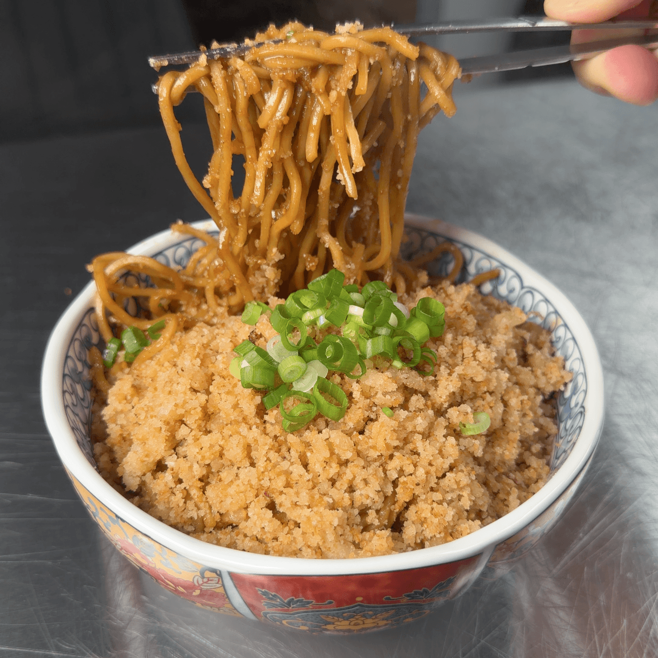 Crunchy Umami Garlic Butter Noodles
