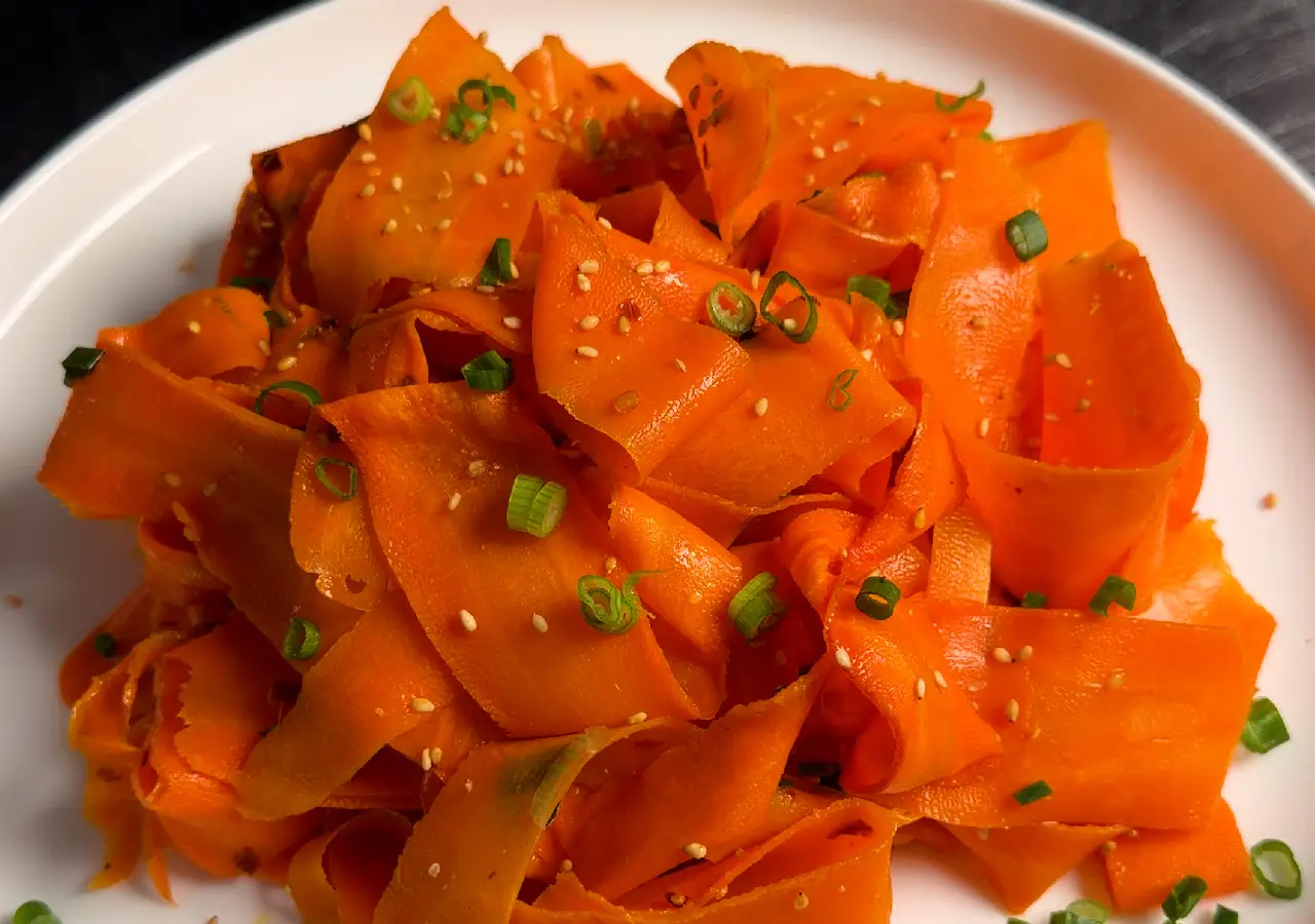 Roasted Carrot Ribbons