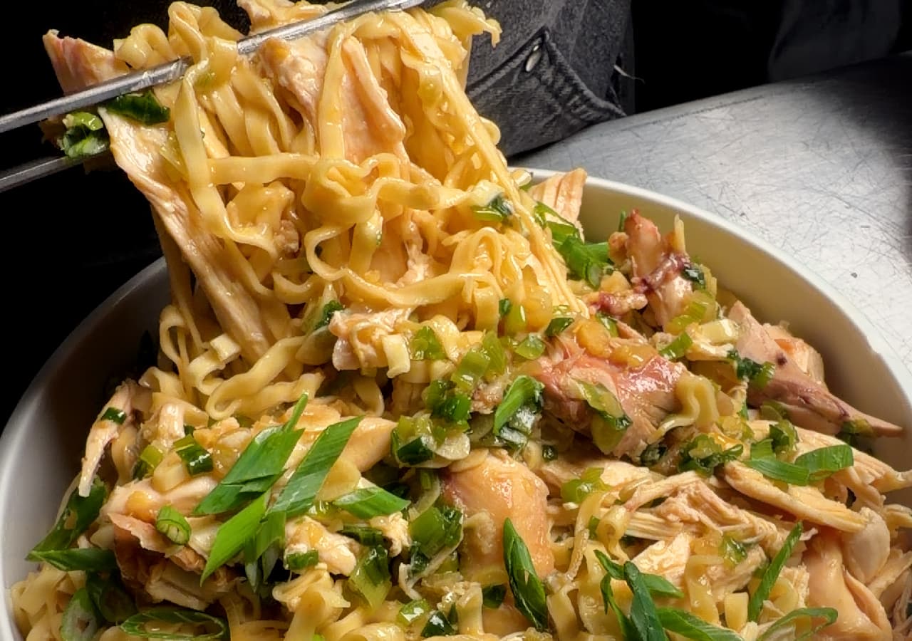 Costco Chicken Ginger Scallion Noodles