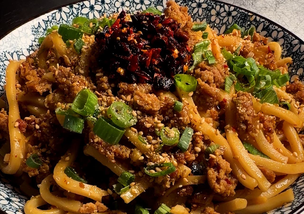 Chili Garlic Pork Udon