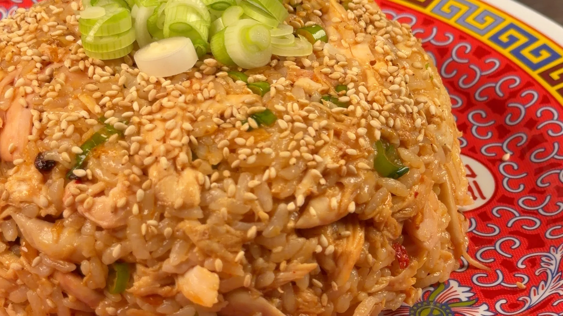 Costco Garlic Chili Chicken Rice Bowl